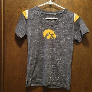 Gray & Yellow Iowa Hawkeyes T-Shirt